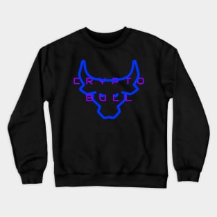 crypto bull Crewneck Sweatshirt